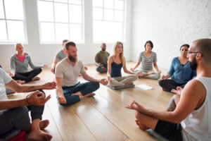 Meditación en grupo